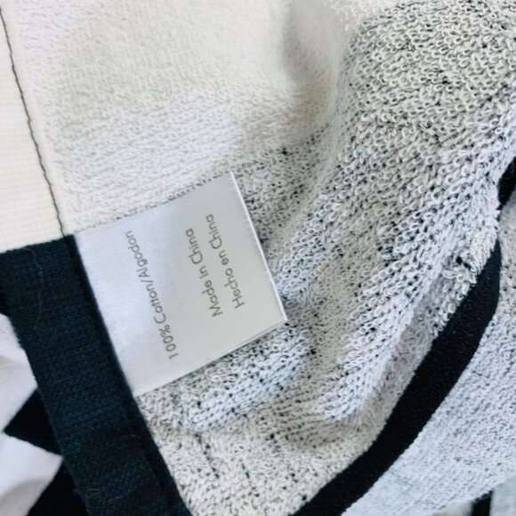 Gin Juice Beach Towel Dre Snoop Black White Striped Terry Cloth Pool Party Gift - Picture 3 of 13